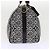 LOUIS VUITTON DAL 1854 Keepall Bandoulière 45 Jacquard M57304 LV Auth 56155SM Nero - vista 4