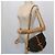 LOUIS VUITTON Borsa a Spalla Monogram Perfo Saumur 30 M93998 LV Auth 59612SAV Monogramma - vista 30