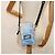 FENDI Zucca Canvas Schultertasche Hellblau Auth 62025SAV - Ansicht 23