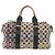 LOUIS VUITTON Monogram Scrunchie Touareg Boston Bag Beige M40360 Auth ar11371SM - vista 3