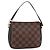 LOUIS VUITTON Pochette per il Trucco Damier Ebene N51982 LV Auth BA6543A