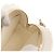 Borsa a Spalla CHANEL V Stitch in Mouton Bianco Oro CC Auth 148461AM D'oro - vista 19