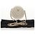 Borsa a Spalla CHANEL V Stitch in Mouton Bianco Oro CC Auth 148461AM D'oro - vista 25