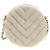 Borsa a Spalla CHANEL V Stitch in Mouton Bianco Oro CC Auth 148461AM D'oro - vista 3
