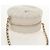 Borsa a Spalla CHANEL V Stitch in Mouton Bianco Oro CC Auth 148461AM D'oro - vista 6