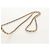 Borsa a Spalla CHANEL V Stitch in Mouton Bianco Oro CC Auth 148461AM D'oro - vista 8