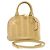 LOUIS VUITTON Vernis Rayures Alma BB Borsa a Mano 2in1 Beige Rosa M90970 Auth ai678M