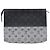 LOUIS VUITTON Pochette Voyage MM Monogram Split Borsa Clutch M63039 LV Auth ak168V Nero Argento - vista 2