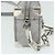 LOUIS VUITTON Mini Sac Trunk Doux Glitter Damier Argent M59726 LV Auth 51371V Argenté - vue 4