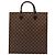 LOUIS VUITTON Borsa Sac Plat Damier Ebene N51140 Autentica LV 88919V - vista 2