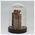 LOUIS VUITTON Wardrobe Trunk Snow Globe 2009 limited year Clear LV Auth 100750M - view 4