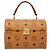 Bolsa MCM Logogram Vicetos em couro PVC 2 em 1 marrom dourado Auth 124762A - vista 13