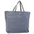 Borsa Tote Prada Satin Blu Argento Auth bs33255