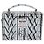 VALENTINO Borsa a mano in plastica 2 vie trasparente Auth 78373SAV - vista 13