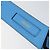 Cinghia per Spalla in Tela e Pelle VERSACE 37,8"" Azzurro Chiaro Oro Auth hk3507 D'oro Blu chiaro - vista 4