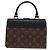 LOUIS VUITTON Bolso de Mano Monogram Rocky BB 2way Negro M44141 LV Auth 85942SAM Monograma - vista 2