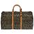 LOUIS VUITTON Monogram Graffiti Keepall 50 Borsa Boston Khaki M92196 Auth 90286SAV Cachi - vista 2