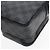 LOUIS VUITTON Bolsa de Ombro Utility Messenger Damier Grafitte M40280 Auth 94640SM Damier ebene - vista 15