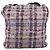 CHANEL Borsa a Spalla Camelia in Tela Viola CC Auth 99854SAV Porpora - vista 2