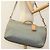LOUIS VUITTON Borsa Keepall Bandoulière 50 in titanio Argento M43886 LV Auth 108706SM - vista 25