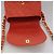 CHANEL Borsa a Spalla Matelassé in Pelle di Agnello Arancione Oro CC Auth 107881SAV D'oro - vista 20