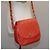 CHANEL Borsa a Spalla Matelassé in Pelle di Agnello Arancione Oro CC Auth 107881SAV D'oro - vista 27