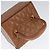 Borsa a mano Vanity FENDI in pelle 2 in 1 marrone Auth 108006SAV - vista 6