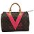LOUIS VUITTON Borsa a Mano Monogram V Line Speedy 30 M41533 LV Auth 105968SAV Monogramma - vista 13