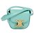 Céline Borsa a spalla mini Claude Triomphe in pelle azzurro chiaro Auth 114195SAV Blu chiaro