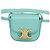 Céline Borsa a spalla mini Claude Triomphe in pelle azzurro chiaro Auth 114195SAV Blu chiaro - vista 13