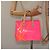 LOUIS VUITTON Monogram Vernis Fluo Reade PM Borsa a Mano Rossa M91903 Auth yk17584SAV Rosso Arancione - vista 22