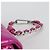 CHANEL Pochette Matelassé Pelle Verniciata Rosa Argento CC Auth bs29324SM - vista 14