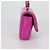 CHANEL Pochette Matelassé Pelle Verniciata Rosa Argento CC Auth bs29324SM - vista 4
