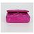 CHANEL Pochette Matelassé Pelle Verniciata Rosa Argento CC Auth bs29324SM - vista 5