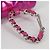 CHANEL Pochette Matelassé Pelle Verniciata Rosa Argento CC Auth bs29324SM - vista 7