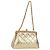 CHANEL Borsa a Spalla Matelassé in Pelle Catena Oro CC Auth 134853SM D'oro