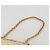 CHANEL Borsa a Spalla Matelassé in Pelle Catena Oro CC Auth 134853SM D'oro - vista 14