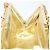 CHANEL Borsa a Spalla Matelassé in Pelle Catena Oro CC Auth 134853SM D'oro - vista 21