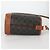 Céline Borsa a spalla a secchiello Triomphe Small in PVC pelle nera e oro Auth 135273SM Nero D'oro - vista 4