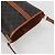 Céline Borsa a spalla a secchiello Triomphe Small in PVC pelle nera e oro Auth 135273SM Nero D'oro - vista 6