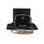 Borsa a Spalla con Catena CHANEL Pelle Verniciata Nera Oro CC Auth 134911SAM Nero D'oro - vista 12