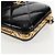 Borsa a Spalla con Catena CHANEL Pelle Verniciata Nera Oro CC Auth 134911SAM Nero D'oro - vista 16