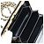 Borsa a Spalla con Catena CHANEL Pelle Verniciata Nera Oro CC Auth 134911SAM Nero D'oro - vista 23
