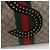 Borsa tote in PVC beige oro e rosso della linea Sherry GG Supreme di GUCCI Auth 135289SAM - vista 19