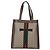 Borsa tote in PVC beige oro e rosso della linea Sherry GG Supreme di GUCCI Auth 135289SAM - vista 2