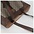 Borsa tote in PVC beige oro e rosso della linea Sherry GG Supreme di GUCCI Auth 135289SAM - vista 6