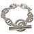 Hermès Bracciale Chaine d'Ancre MM HERMES Ag925 14 Link Argento Auth 134932SM - vista 2
