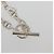 Hermès Bracciale Chaine d'Ancre MM HERMES Ag925 14 Link Argento Auth 134932SM - vista 3