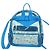 PVC BACK TO SCHOOL Rucksack von Chrome Hearts aus blauer Vinylleder Auth 134878SAM - Ansicht 2