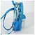 PVC BACK TO SCHOOL Rucksack von Chrome Hearts aus blauer Vinylleder Auth 134878SAM - Ansicht 4